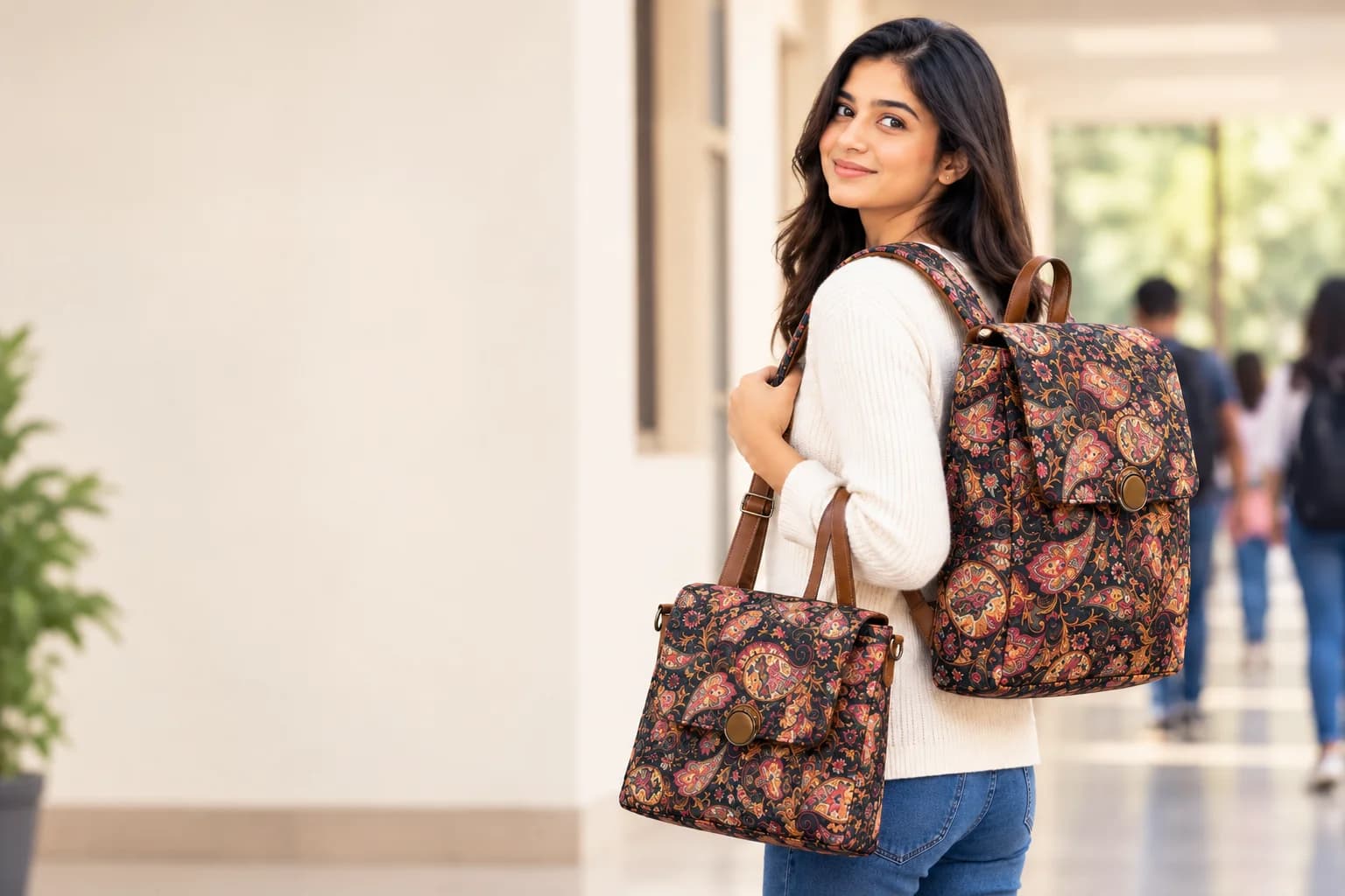 BACKPACK & SLING BAG 2 in 1