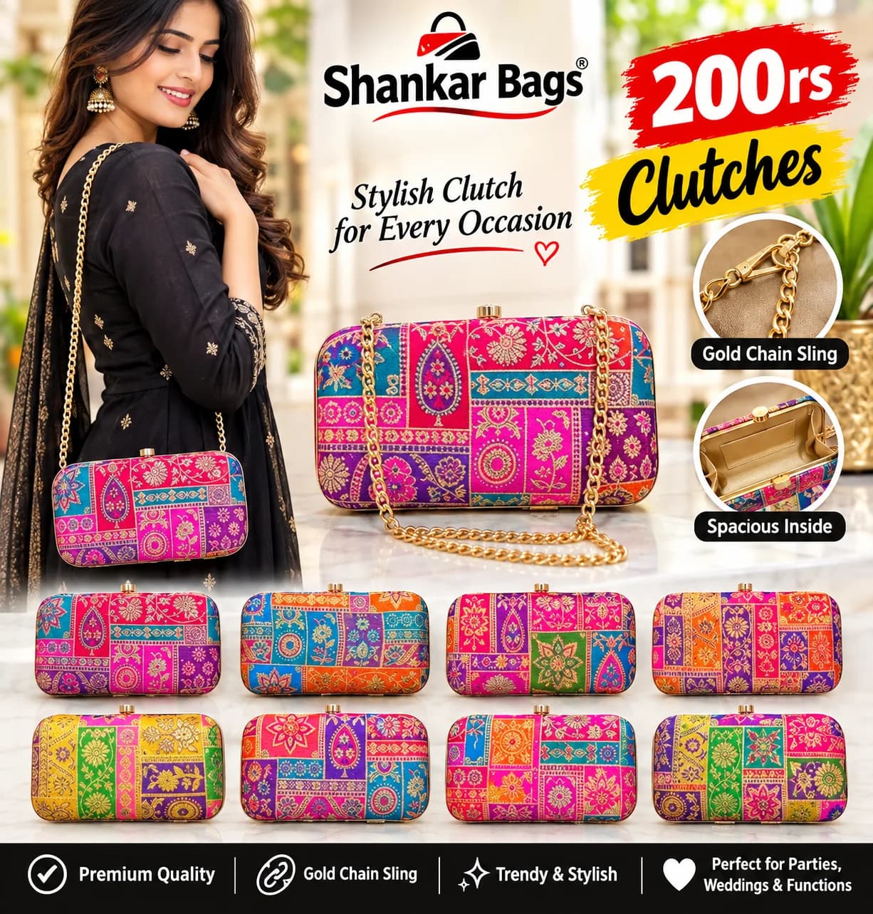 Bridal Clutches