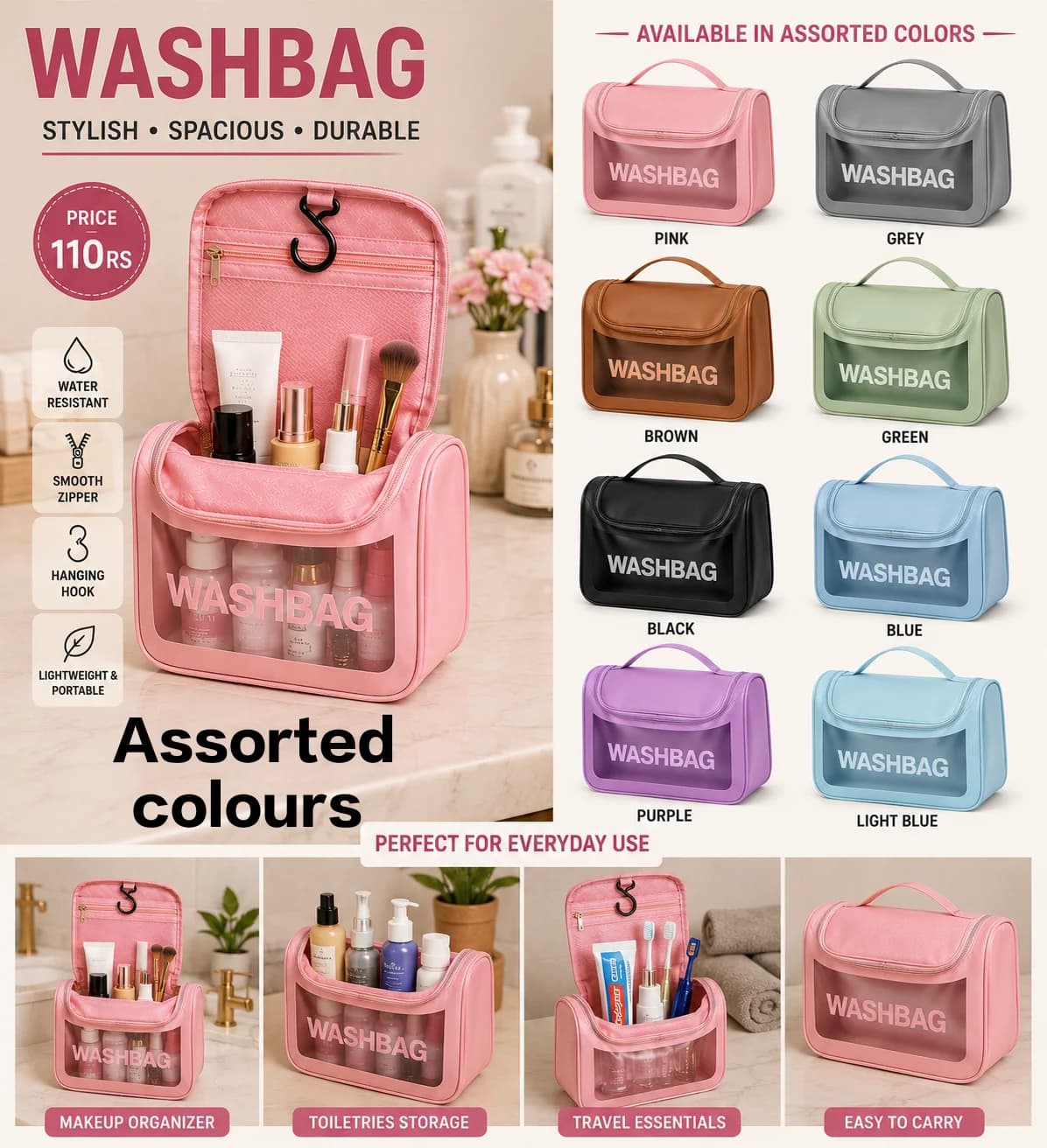 Makeup bags